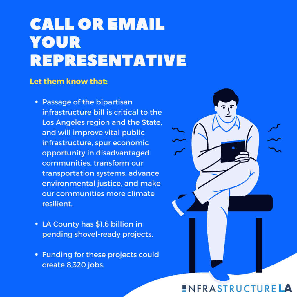 Infrastructure visual: Call Or Email Your Representative 3