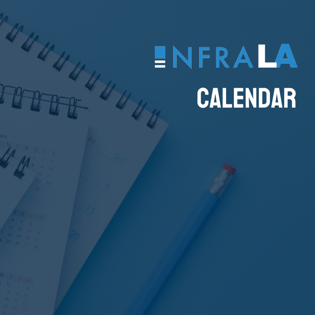 Calendar for LA infrastructure events