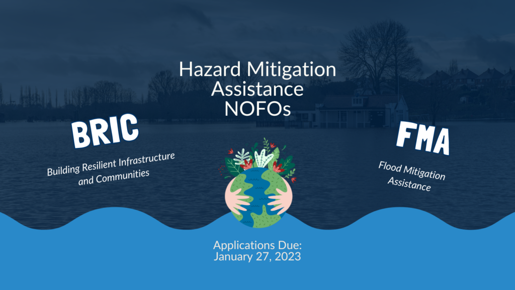 Disaster resilience funding notice