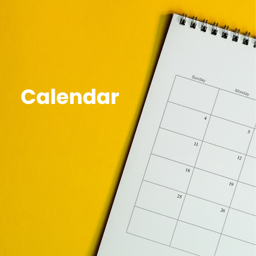 Infrastructure Calendar Upcoming infrastructure calendar image