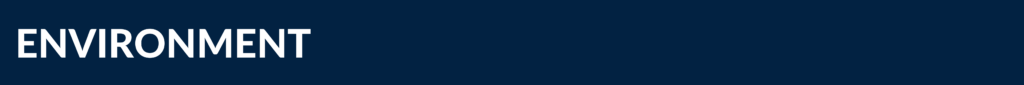 ENVIRONMENT Category Banner ENVIRONMENT infrastructure category visual